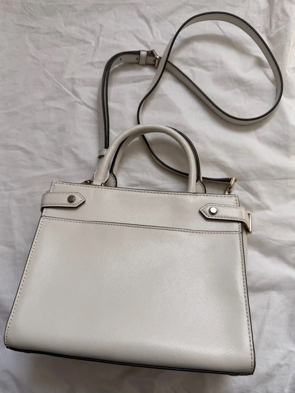 KATE SPADE NEW YORK White Crossbody Tote